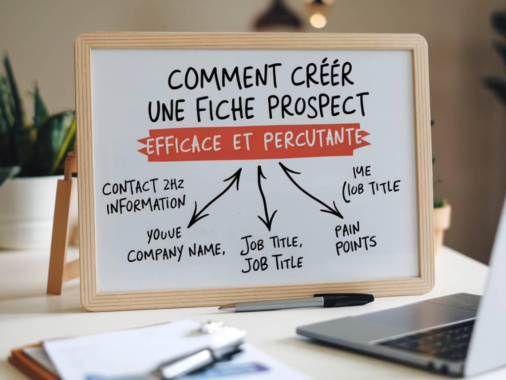 Comment créer une fiche prospect efficace et percutante