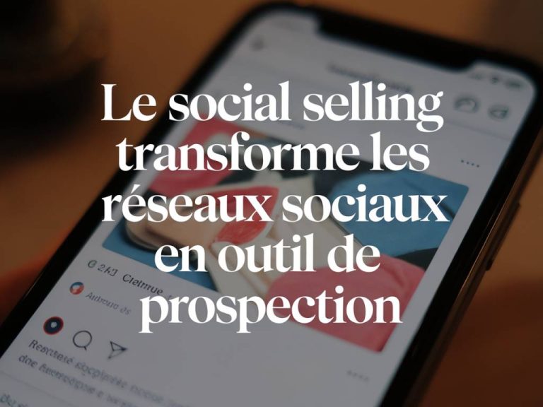 Le social selling : transformer les réseaux sociaux en outil de prospection