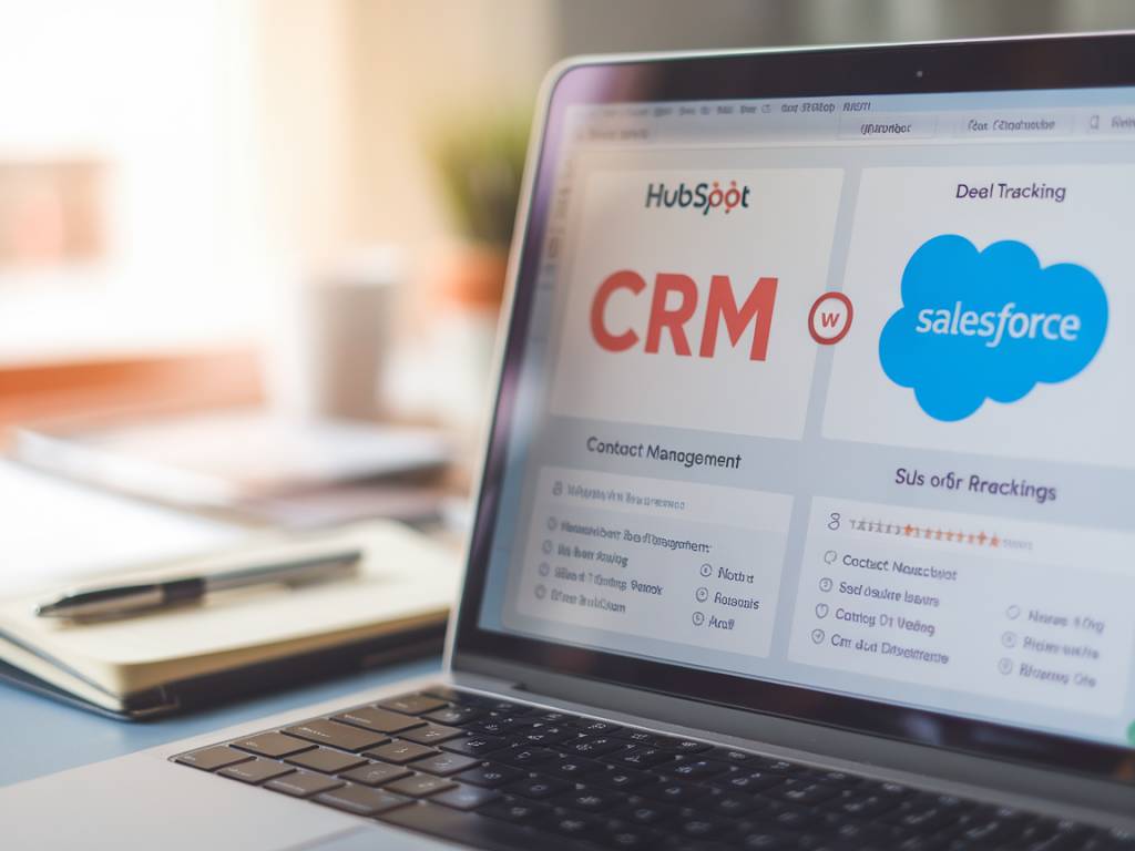 hubspot crm vs salesforce : quel outil choisir pour votre stratégie d’entreprise